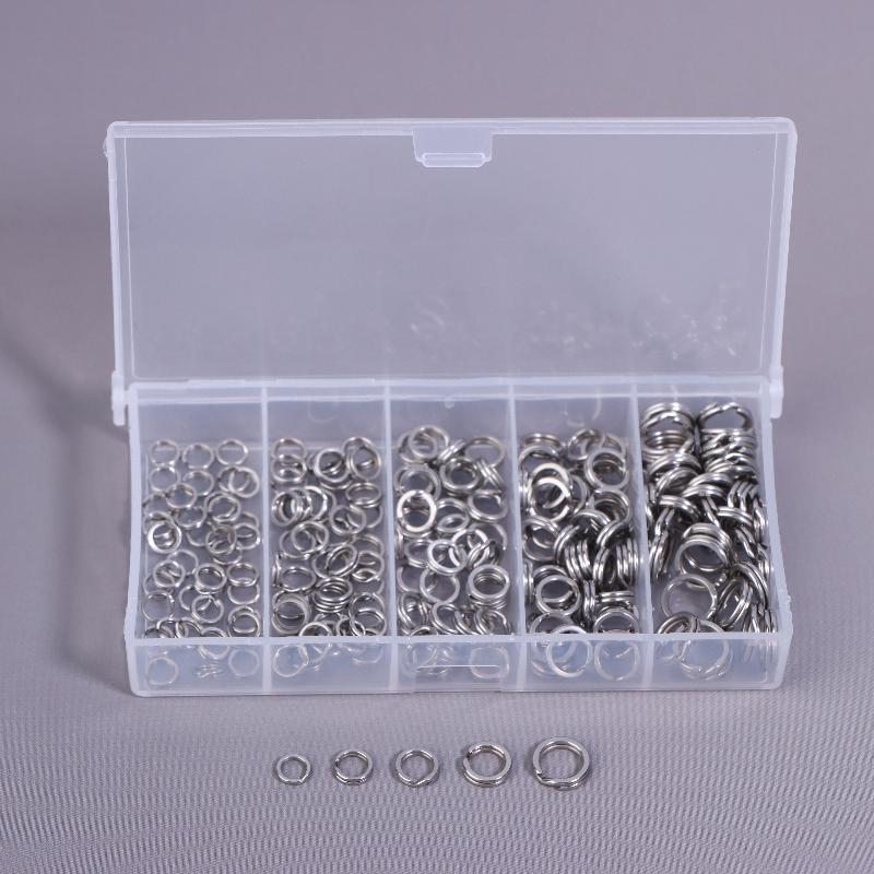 Fishing Lure Jig - Juego de 200 Anillos en Forma