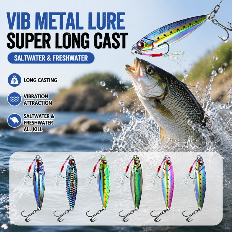 Fishing Lure Blade Bait - Señuelo de Pesca VIB de Metal