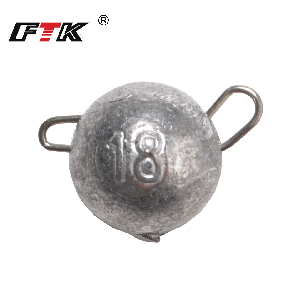 Fishing Lure Jig - FTK 5 uds supercontinente plomo cabeza