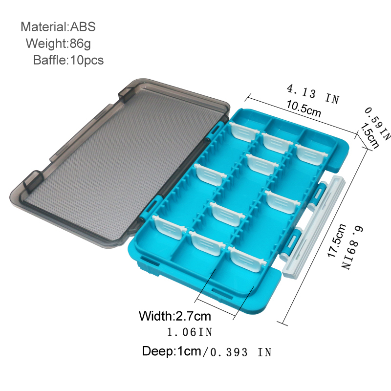 Caja de aparejos de pesca con  - Fishing Lure Spinner reseña y precio