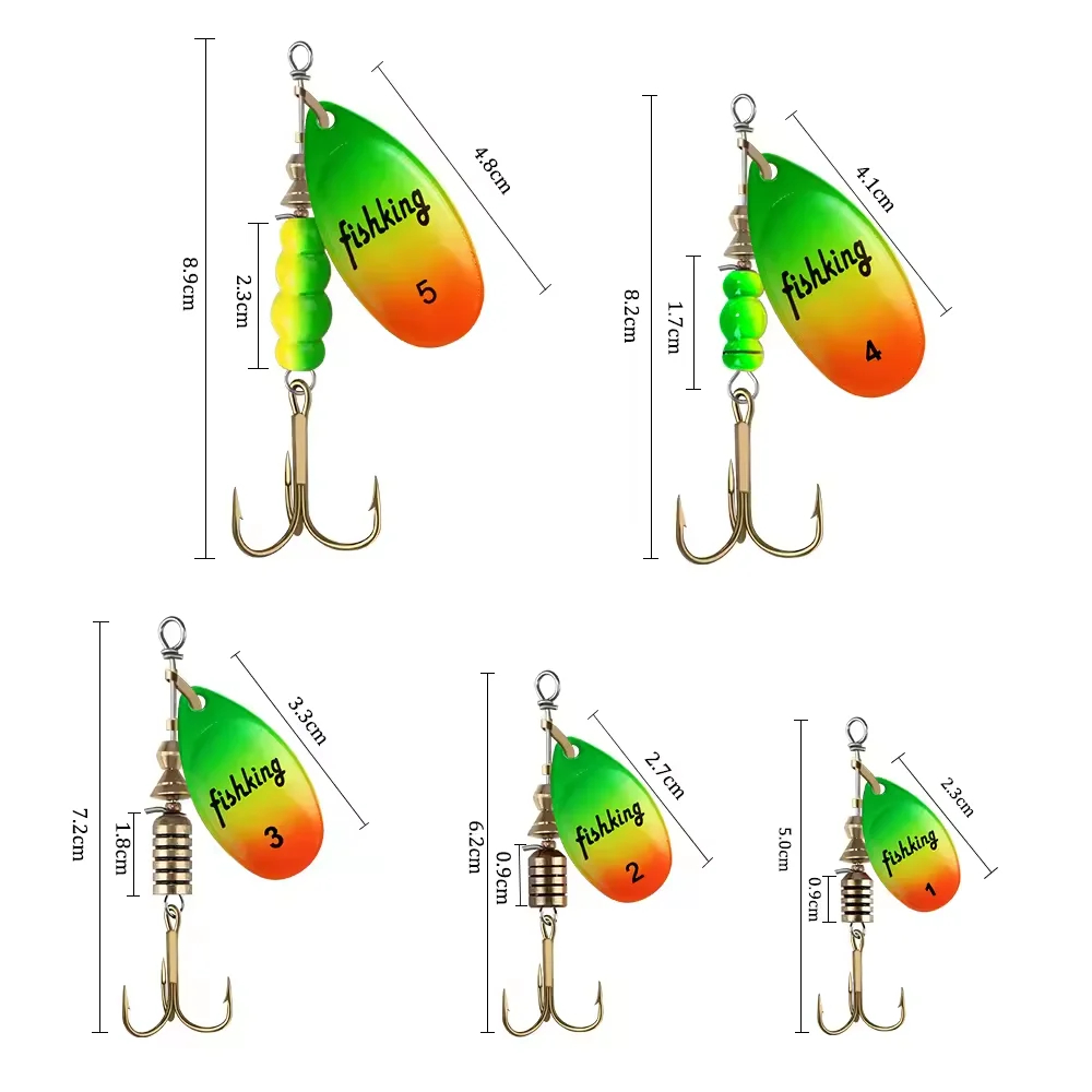 Señuelo giratorio con cuchara  - Fishing Lure Crankbait reseña y precio