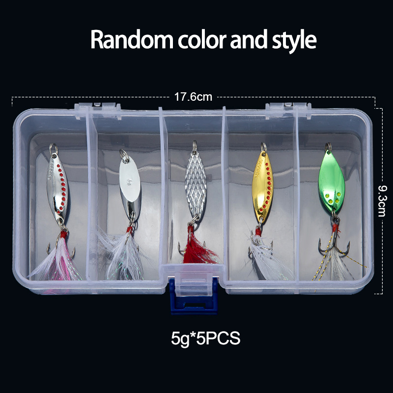 Señuelo de pesca giratorio con - Fishing Lure Spinnerbait reseña y precio