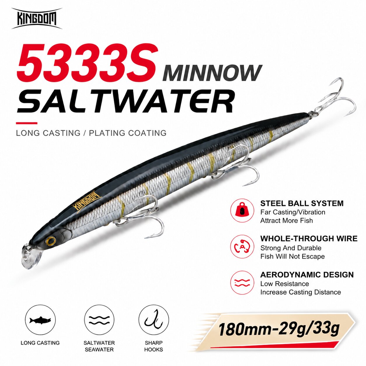 Señuelo de Pesca Artificial Ki - Fishing Lure Spinnerbait reseña y precio