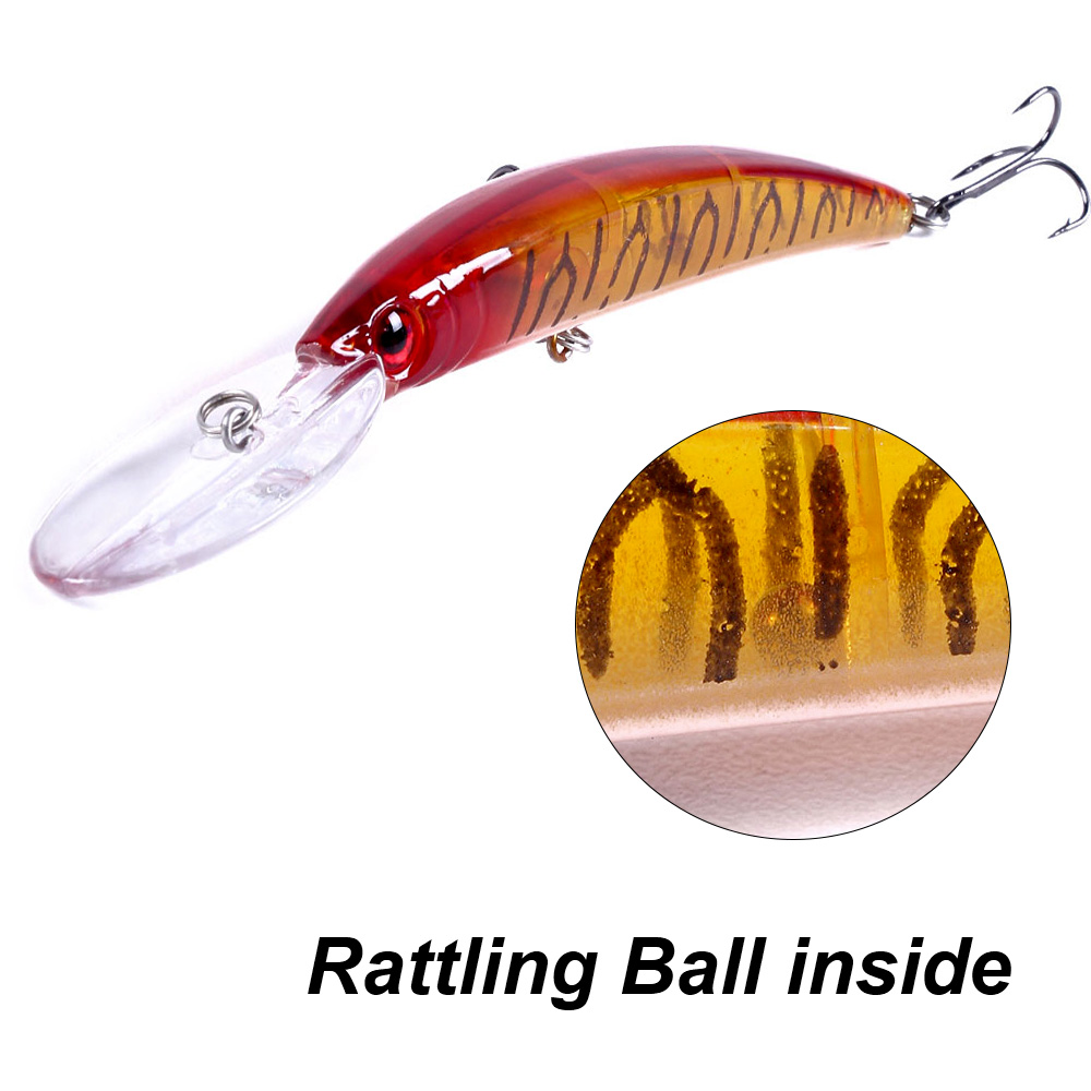 1 Uds 15cm 15g Jerkbait de buc - Fishing Lure Spinnerbait reseña y precio