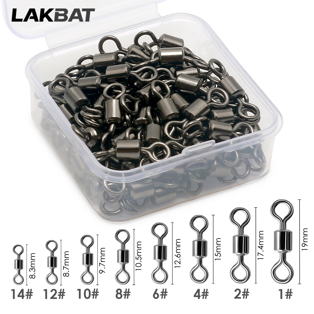 100 unidades de conectores gir - Fishing Lure Spinner reseña y precio