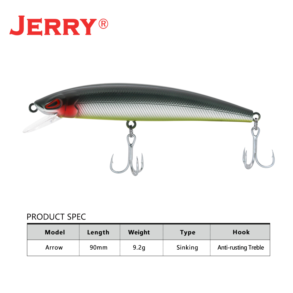 Jerry Arrow-señuelo Artificial - Fishing Lure Jerkbait reseña y precio