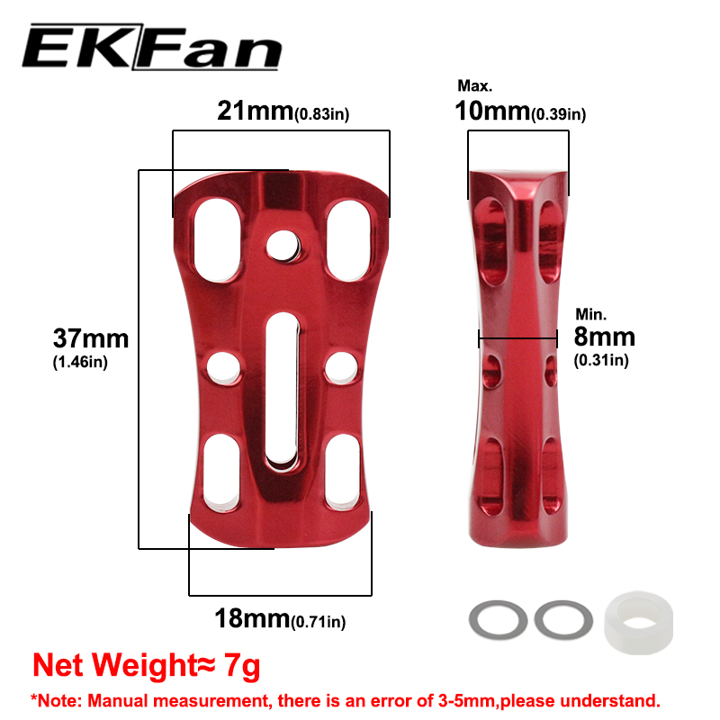 EKFan 1 ud. Perilla de carrete - Fishing Lure Spinner reseña y precio