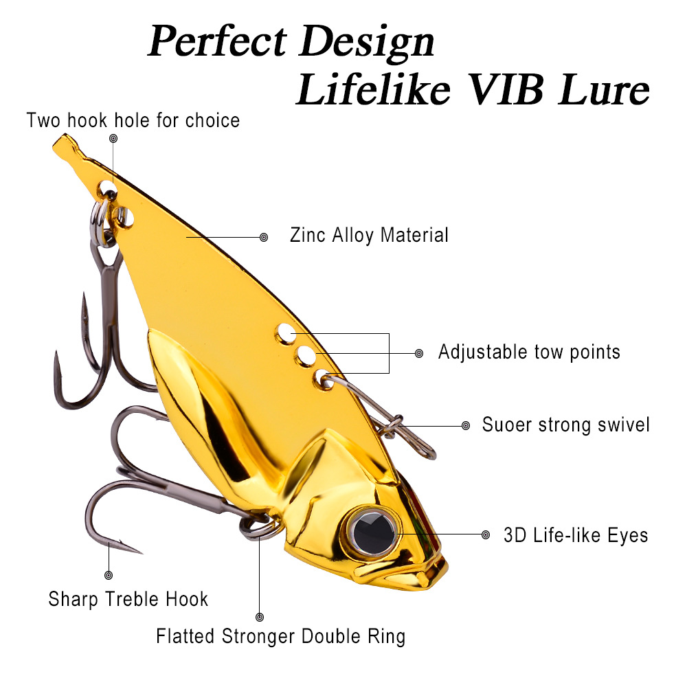 Señuelo de pesca personalizado - Fishing Lure Blade Bait reseña y precio