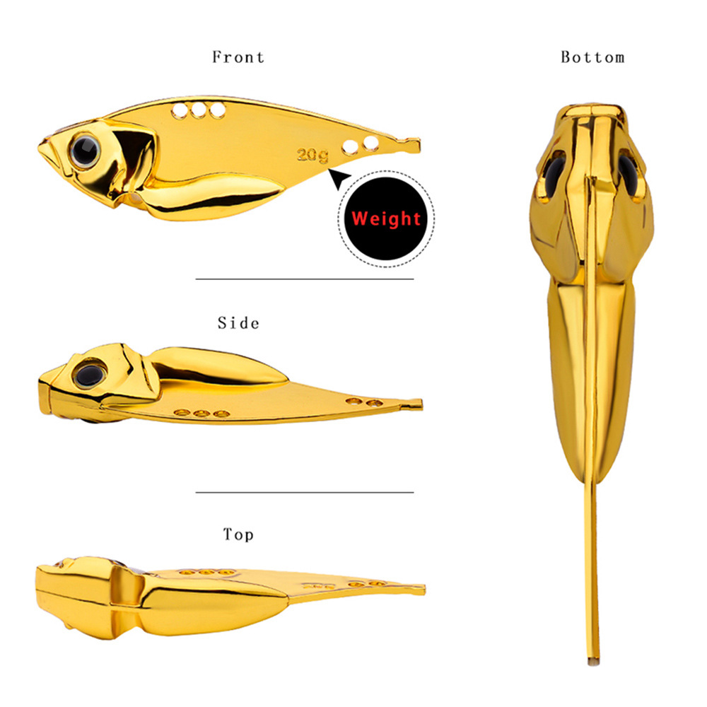 Señuelo de pesca personalizado - Fishing Lure Blade Bait reseña y precio