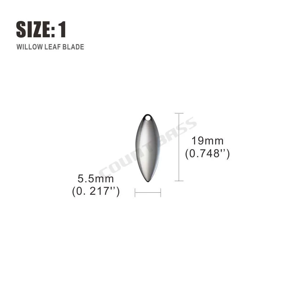 Countbass 50 Uds tamaño 1-6 ho - Fishing Lure Spinnerbait reseña y precio