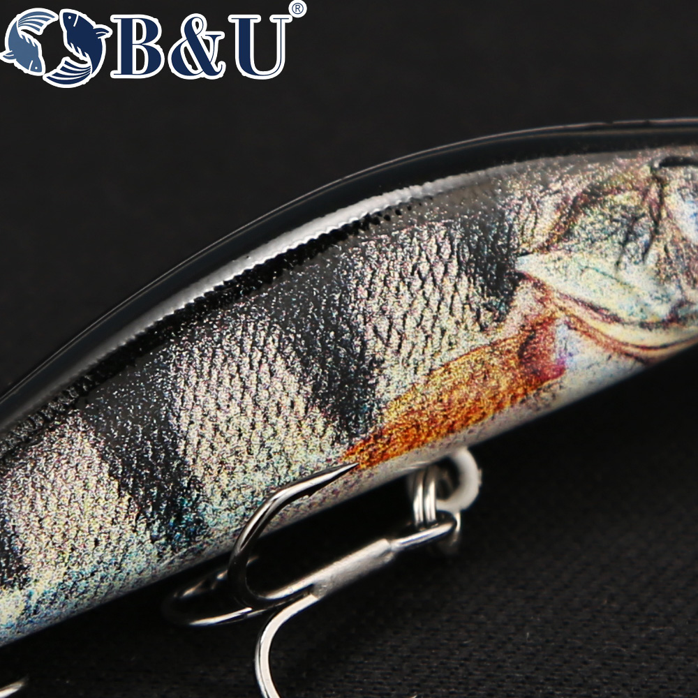 B & U 62mm 8,4g Wobblers de pe - Fishing Lure Jerkbait reseña y precio