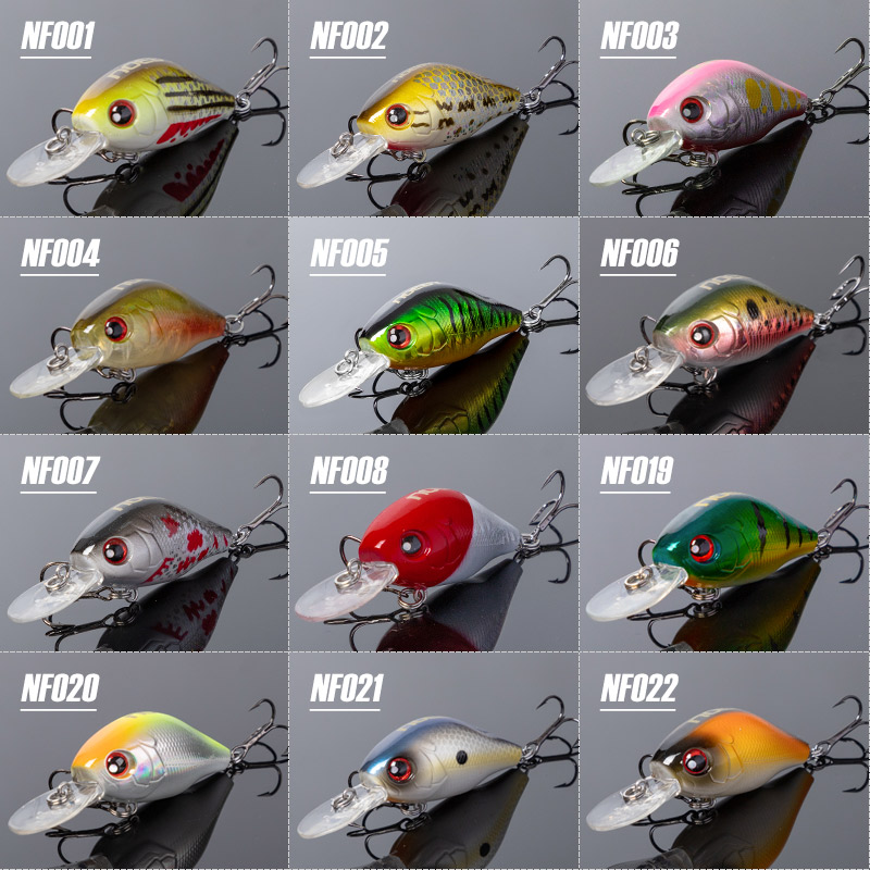 NOEBY 45mm 8g Crankbaits señue - Fishing Lure Crankbait reseña y precio